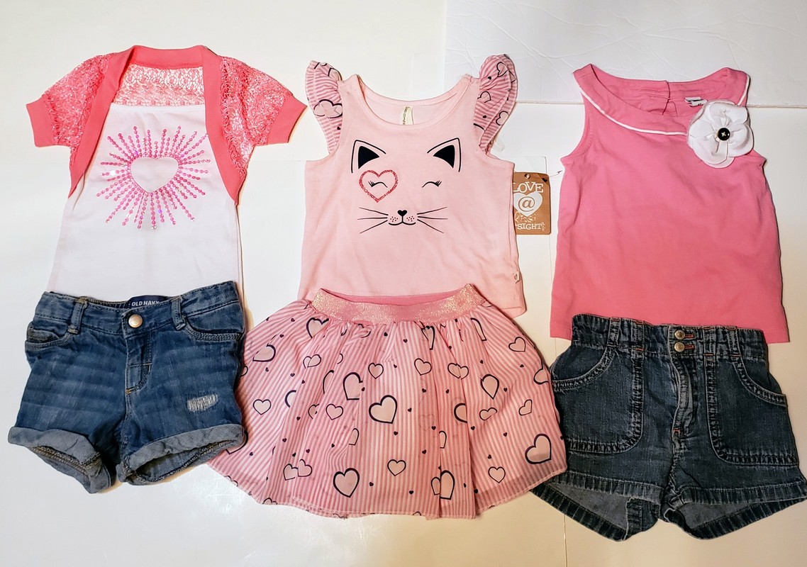 Kid's Closet merchandise prep example